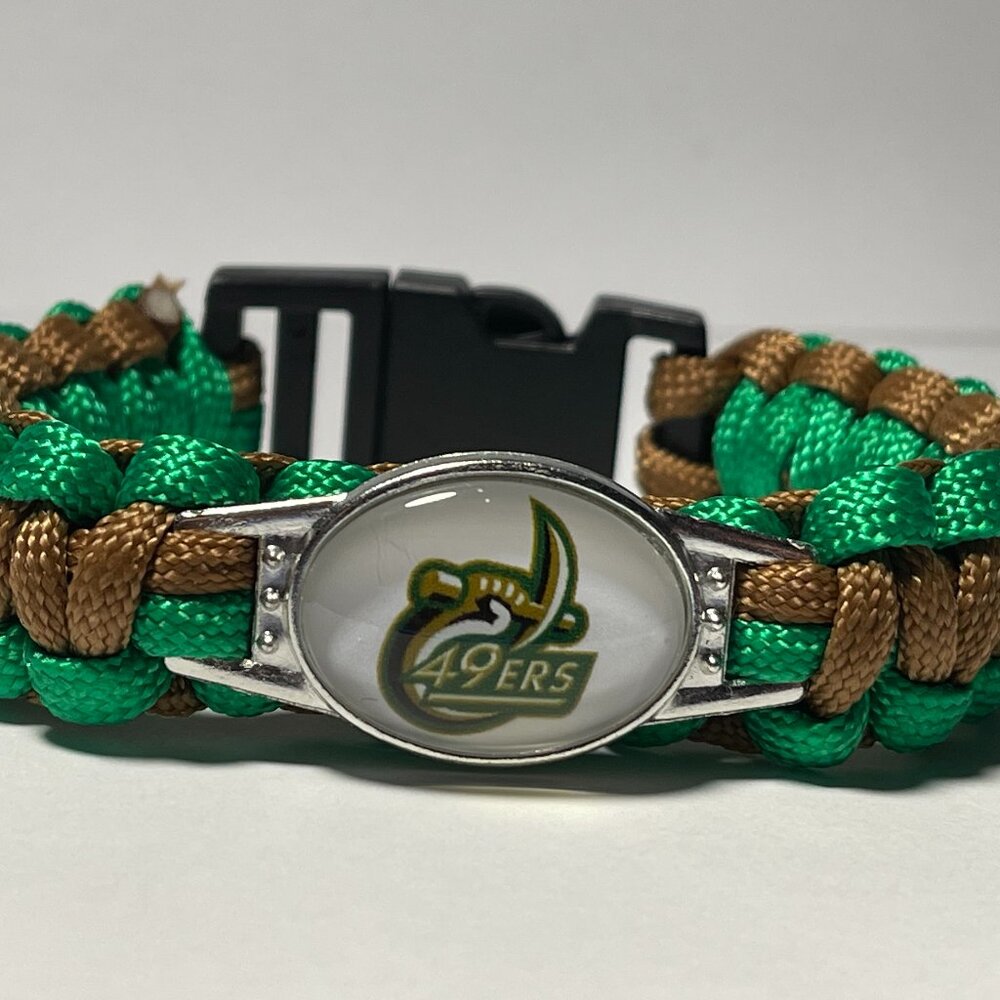 Charlotte 49ers NCAA Paracord Bracelet NEW